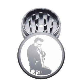 USA Made: Cash 1, The Puck® Grinder, Gen II, Grey, 63mm, 2-Piece