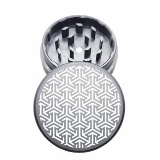 USA Made: Cubic, The Puck® Grinder, Gen II, Grey, 63mm, 2-Piece