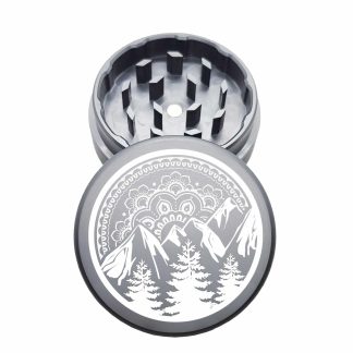USA Made: MTMD, The Puck® Grinder, Gen II, Grey, 63mm, 2-Piece