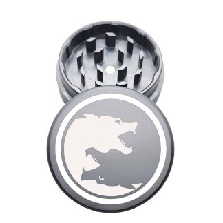 USA Made: Panthers, The Puck® Grinder, Gen II, Grey, 63mm, 2-Piece