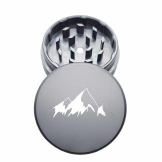 USA Made: Peaks, The Puck® Grinder, Gen II, Grey, 63mm, 2-Piece