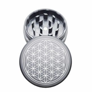 USA Made: Sacred Geometry, The Puck® Grinder, Gen II, Grey, 63mm, 2-Piece
