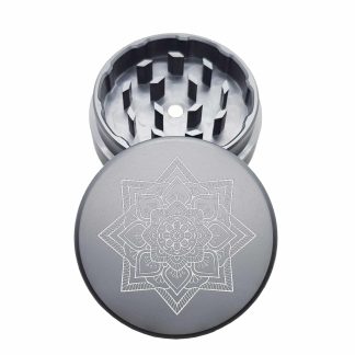 USA Made: Star Mandala, The Puck® Grinder, Gen II, Grey, 63mm, 2-Piece