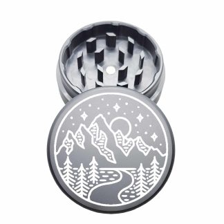 USA Made: Starry Tahoe, The Puck® Grinder, Gen II, Grey, 63mm, 2-Piece