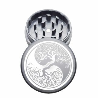 USA Made: Tree of Life, The Puck® Grinder, Gen II, Grey, 63mm, 2-Piece