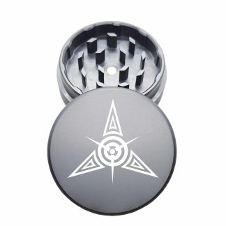 USA Made: Tribal Star, The Puck® Grinder, Gen II, Grey, 63mm, 2-Piece