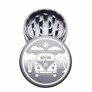 USA Made: Van Life, The Puck® Grinder, Gen II, Grey, 63mm, 2-Piece