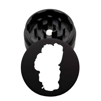 USA Made The Puck® Grinder: Lake Tahoe 1, Black, 1.750 [45mm], 2 Piece