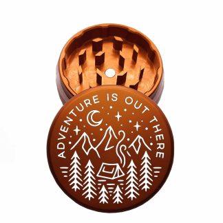 USA Made: Adventure, The Puck® Grinder, Gen II, Orange, 63mm, 2-Piece