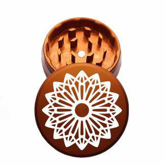 USA Made: Amaryllis, The Puck® Grinder, Gen II, Orange, 63mm, 2-Piece