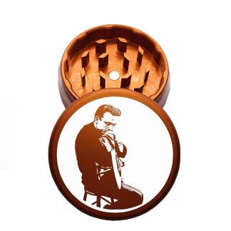 USA Made: Cash 1, The Puck® Grinder, Gen II, Orange, 63mm, 2-Piece