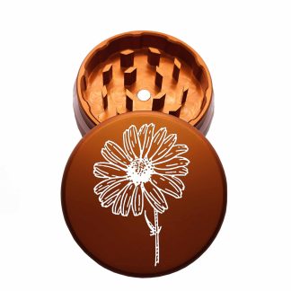 USA Made: Daisy, The Puck® Grinder, Gen II, Orange, 63mm, 2-Piece