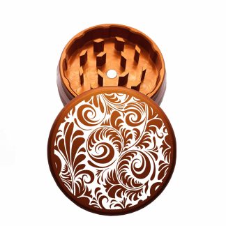 USA Made: FOMC, The Puck® Grinder, Gen II, Orange, 63mm, 2-Piece