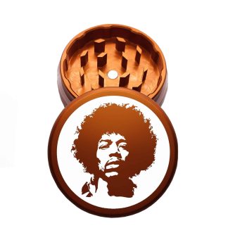 USA Made: Jimi, The Puck® Grinder, Gen II, Orange, 63mm, 2-Piece