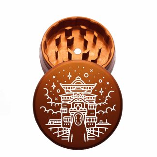 USA Made: Kyoto, The Puck® Grinder, Gen II, Orange, 63mm, 2-Piece