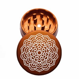 USA Made: Larkspur, The Puck® Grinder, Gen II, Orange, 63mm, 2-Piece