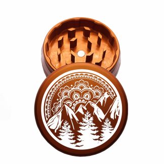 USA Made: MTMD, The Puck® Grinder, Gen II, Orange, 63mm, 2-Piece