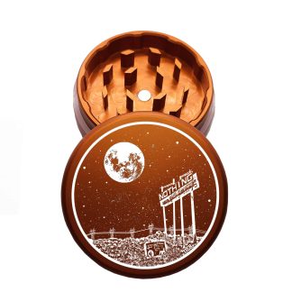 USA Made: Nothing Arizona, The Puck® Grinder, Gen II, Orange, 63mm, 2-Piece