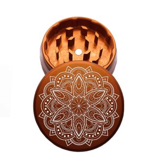 USA Made: Rose, The Puck® Grinder, Gen II, Orange, 63mm, 2-Piece