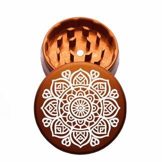 USA Made: Sunflower, The Puck® Grinder, Gen II, Orange, 63mm, 2-Piece