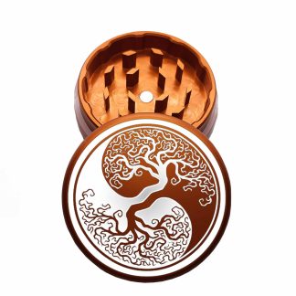 USA Made: Tree of Life, The Puck® Grinder, Gen II, Orange, 63mm, 2-Piece