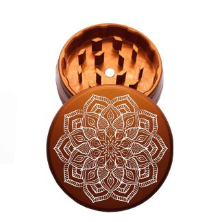 USA Made: Zinnia, The Puck® Grinder, Gen II, Orange, 63mm, 2-Piece