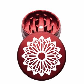 USA Made: Amaryllis, The Puck® Grinder, Gen II, Red, 63mm, 2-Piece