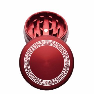 USA Made: Aztec, The Puck® Grinder, Gen II, Red, 63mm, 2-Piece