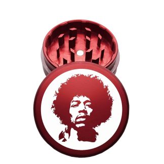 USA Made: Jimi, The Puck® Grinder, Gen II, Red, 63mm, 2-Piece