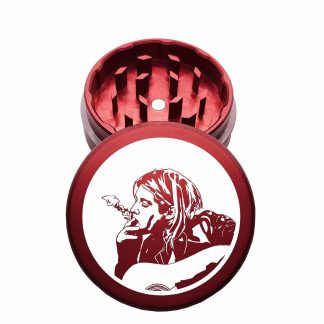 USA Made: Kurt, The Puck® Grinder, Gen II, Red, 63mm, 2-Piece