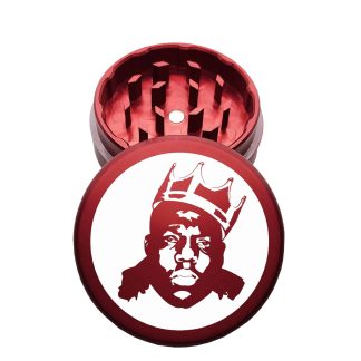 USA Made: Notorious, The Puck® Grinder, Gen II, Red, 63mm, 2-Piece