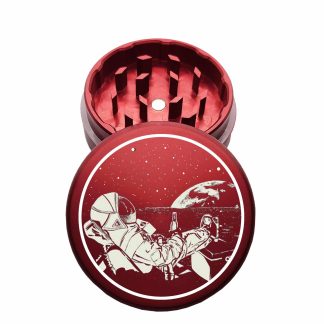 USA Made: PBR, The Puck® Grinder, Gen II, Red, 63mm, 2-Piece