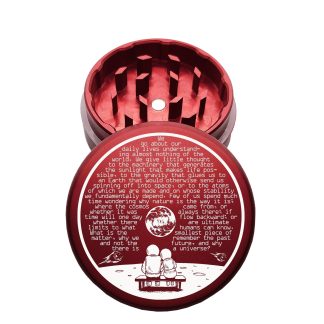 USA Made: Universe, The Puck® Grinder, Gen II, Red, 63mm, 2-Piece