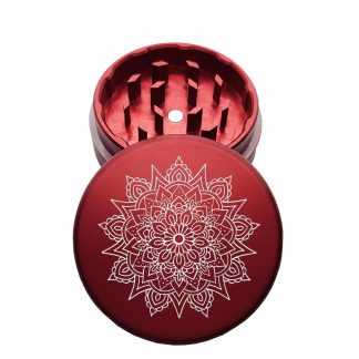 USA Made: Sharktooth, The Puck® Grinder, Gen II, Red, 63mm, 2-Piece