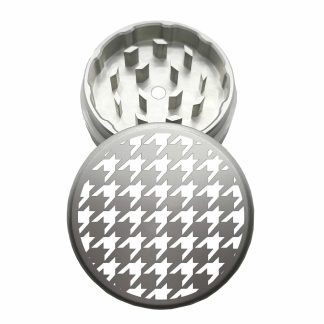 USA Made: Houndstooth, The Puck® Grinder, Gen II, Silver, 63mm, 2-Piece