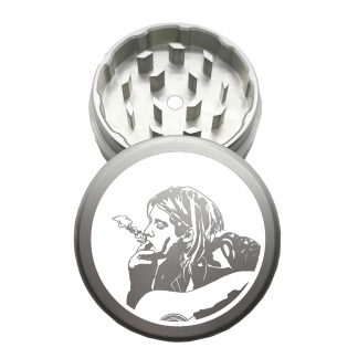 USA Made: Kurt, The Puck® Grinder, Gen II, Silver, 63mm, 2-Piece