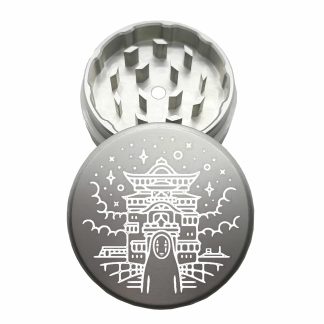 USA Made: Kyoto, The Puck® Grinder, Gen II, Silver, 63mm, 2-Piece