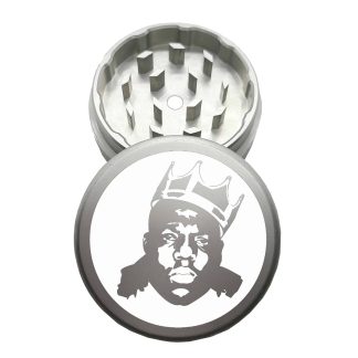 USA Made: Notorious, The Puck® Grinder, Gen II, Silver, 63mm, 2-Piece