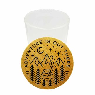 Adventure Is Out There Weed Storage Jar – Smell Proof Herb Glass Container