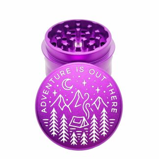 Adventure Purple Pocket Herb Grinder – Best Mini Weed Grinder