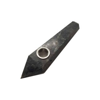 Astrophyllite Gemstone Pipe with Screen (STYLE #17)