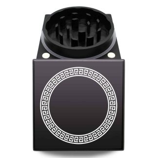 Aztec USA Crafted Cubed Herb Grinder – Smooth Grinding Large Weed Crusher