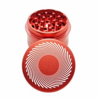 Black Hole Red Mini Crusher – Best Weed Grinder Small