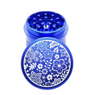 Bloom Blue Portable Weed Grinder – #1 Small Grinder