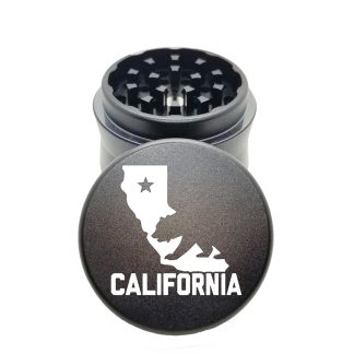 Cali Bear Black Mini Weed Grinder – #1 Herb Grinder