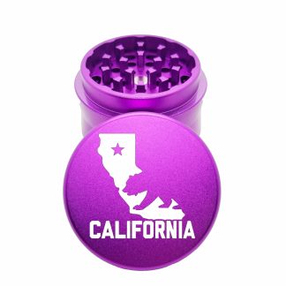 Cali Bear Purple Compact Weed Grinder – Best Mini Crusher