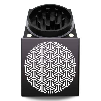 Cubic USA Built Block Weed Grinder – Premium 65mm Herb Crusher