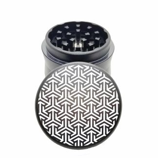 Cubic Black Mini Aluminum Weed Grinder – Best Small Grinder