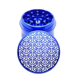 Cubic Blue Portable Herb Grinder – #1 Mini Weed Crusher