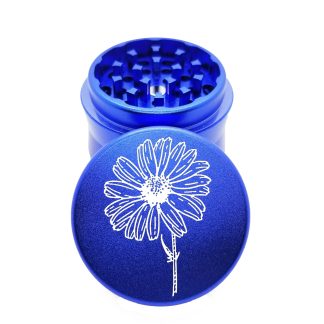 Daisy Blue Portable Weed Grinder – #1 Compact Grinder